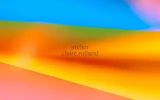 Atelier Claire Rolland homepage website preview