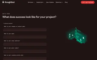 thoughtbot homepage website preview