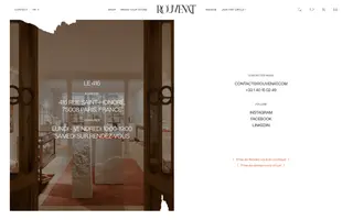 Rouvenat homepage website preview