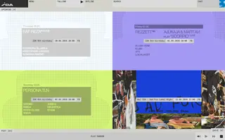 IDA radio homepage website preview