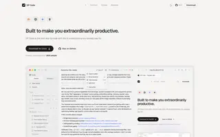 DP Code homepage website preview