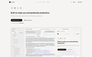 DP Code homepage website preview