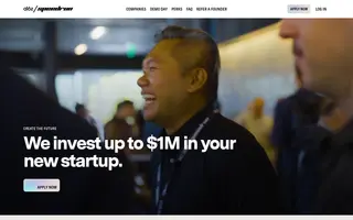 a16z Speedrun homepage website preview