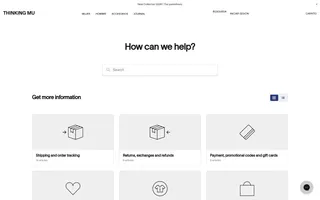 Thinking MU homepage website preview