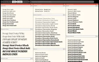 Bureau Brut homepage website preview