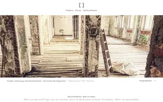 Tp3 homepage website preview