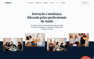 nobox homepage website preview