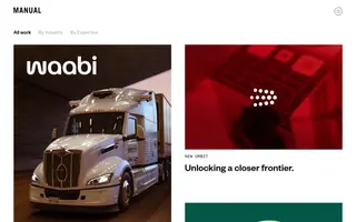 Manual homepage website preview
