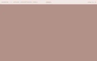Visteria homepage website preview