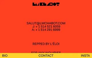 LM Chabot homepage website preview