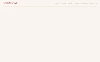 Wordstone Dispute Resolution homepage website preview