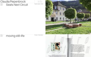 Claudia Piepenbrock homepage website preview