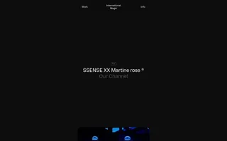 International Magic homepage website preview