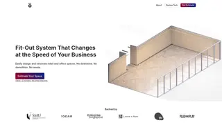 ÖOPENSPACE homepage website preview