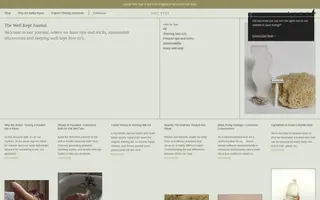 Well kept homepage website preview
