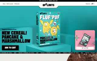 OffLimits homepage website preview