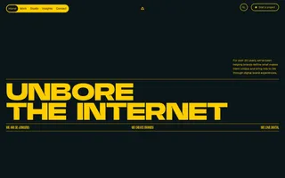 De Jongens van Boven homepage website preview