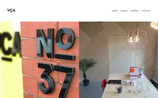 View Creative Agency homepage website preview