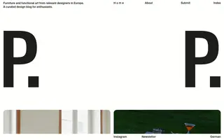 Progressive Present homepage website preview