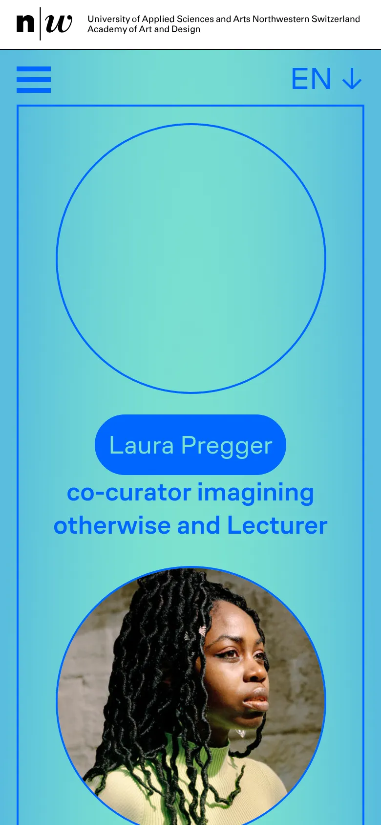 Imagine Otherwise About Us mobile website screenshot