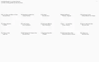Franziska Brunner homepage website preview
