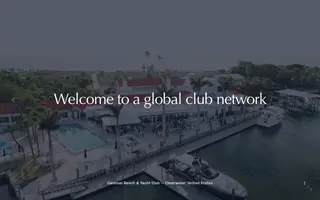 International Associate Clubs homepage website preview