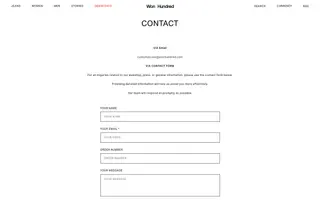 Won Hundred homepage website preview