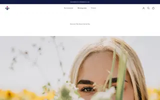 Personally Preppy homepage website preview
