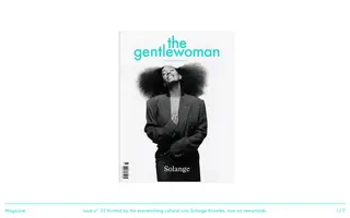 The Gentlewoman homepage website preview