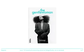 The Gentlewoman homepage website preview