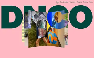 DNCO homepage website preview