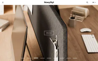 Nowy Styl homepage website preview