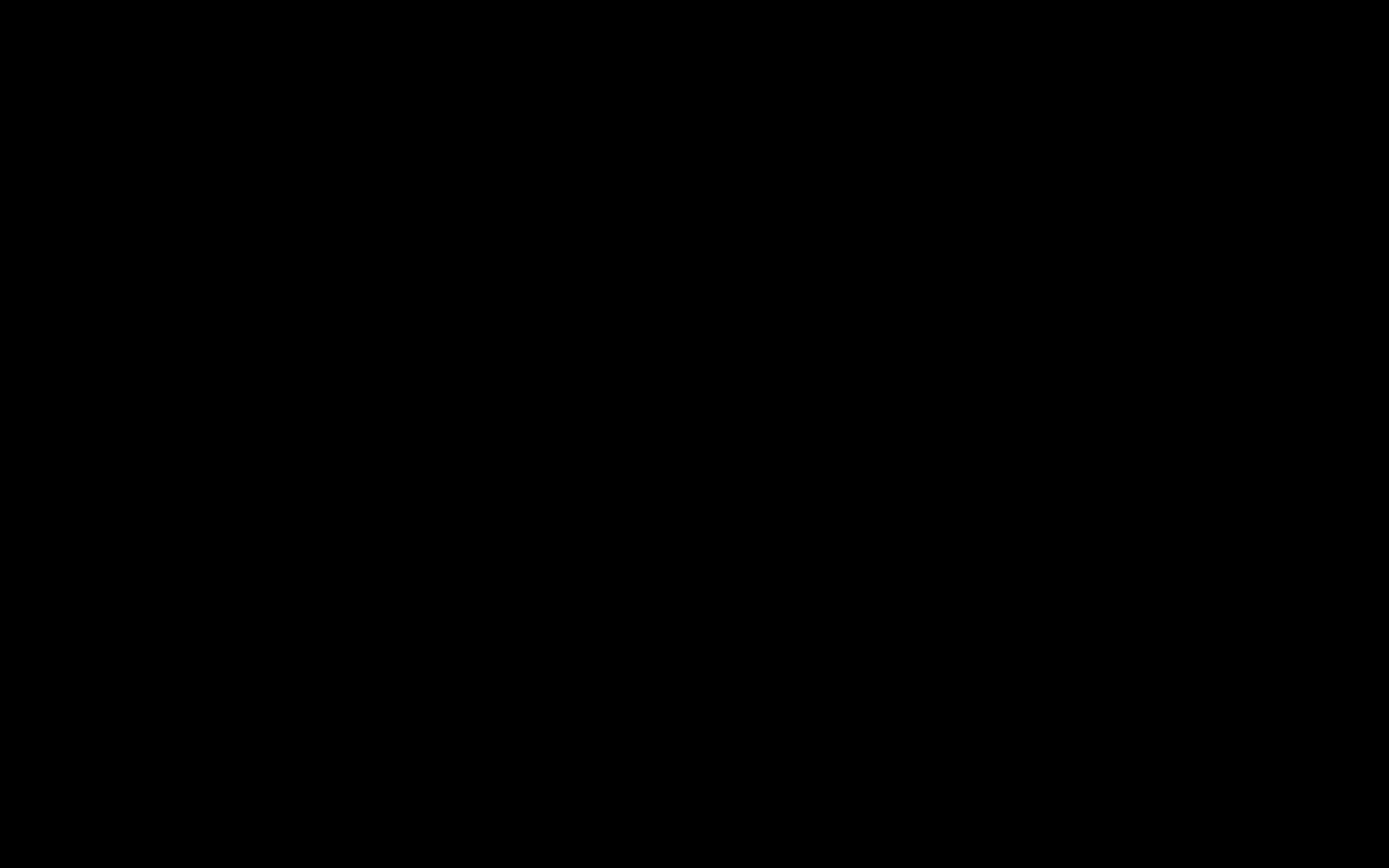 The 'Works' page features a dark minimalist design with a white logo and menu at the top. A navigation list allows filtering by 'all', 'Featured film', 'Commercials', and 'Music videos'. Below, a grid of video project tiles displays titles, directors, and categories like 'Willy Chavarria - Comunión' and 'Gucci Monte Carlo'.