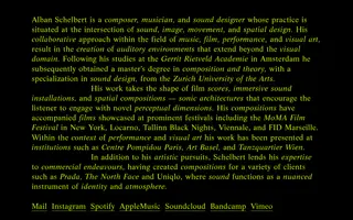 Alban Schelbert homepage website preview