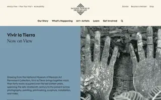 National Museum of Mexican Art homepage website preview