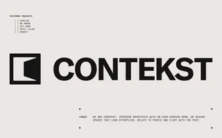 Contekst homepage website preview