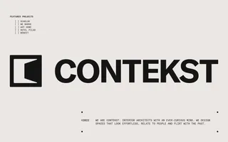 Contekst homepage website preview