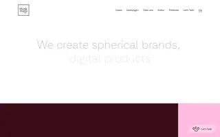think moto homepage website preview