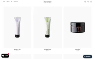 Mowellens homepage website preview