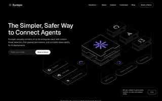 Runlayer homepage website preview