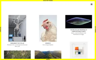 Andreas Greiner homepage website preview