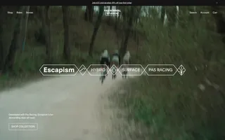Pas Normal Studios homepage website preview