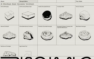 Arôme homepage website preview