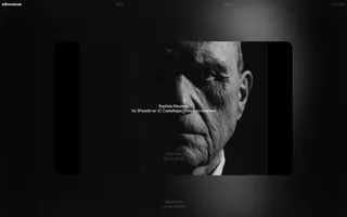 obvious.tv homepage website preview
