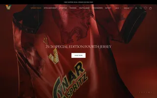 Venezia FC homepage website preview