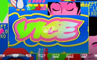 VICE Media homepage website preview