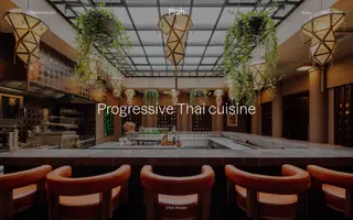 Plah homepage website preview