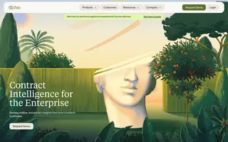 Ivo homepage website preview