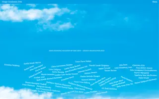 Designavgang homepage website preview