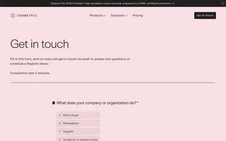 Isometric homepage website preview